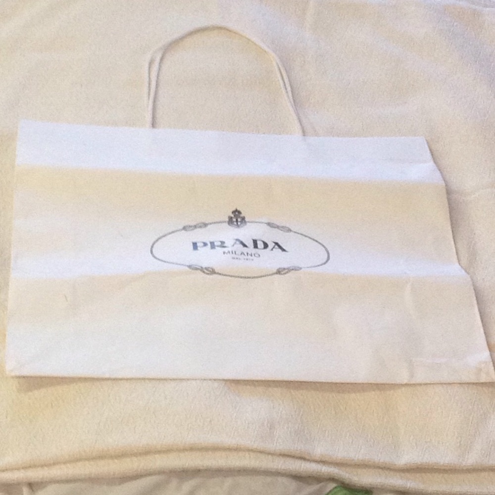 Prada Shopping Bag